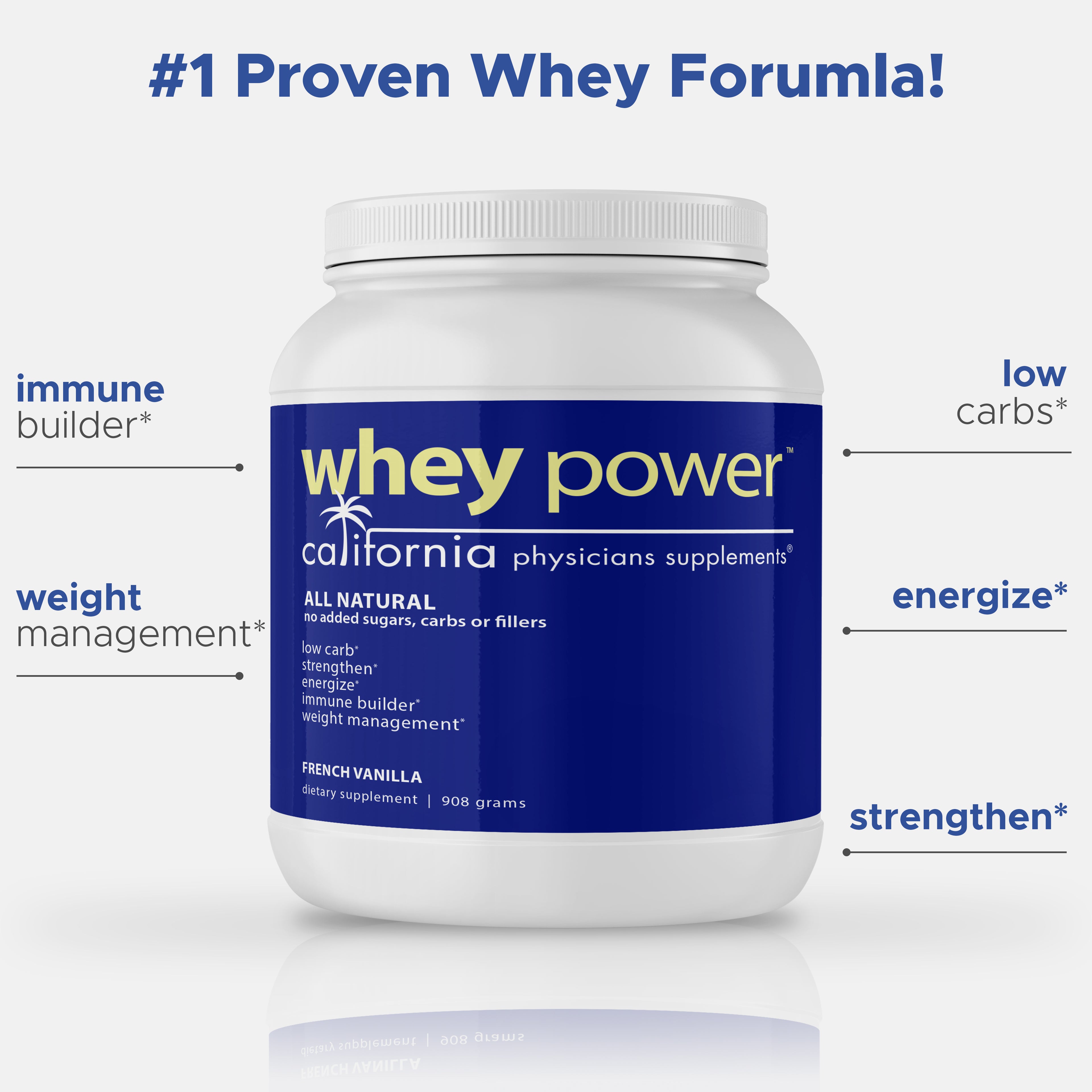 WHEY POWER VANILLA 2LB